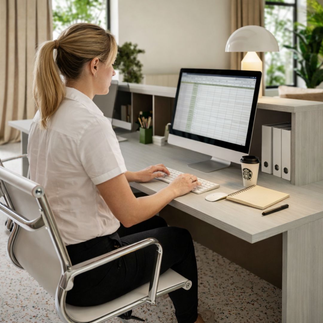 Aménagement bureau sur mesure pour espace de travail en entreprise